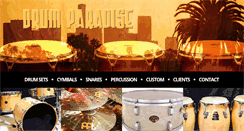 Desktop Screenshot of drumparadise-la.com
